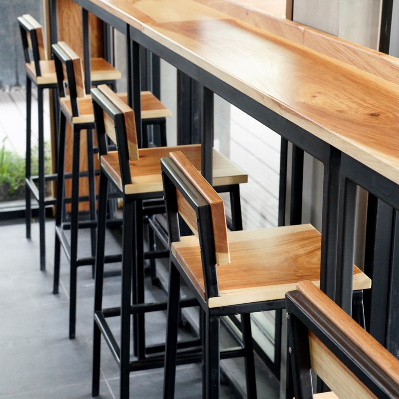 stool in coffee shop